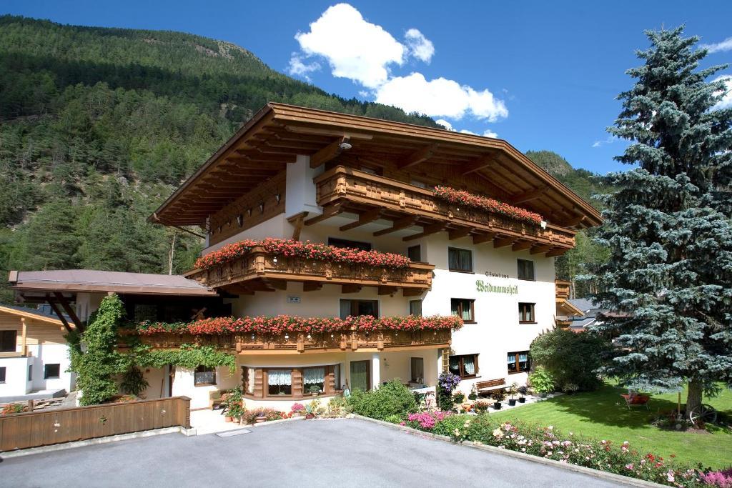 Haus Weidmannsheil Apartment Längenfeld Exterior foto
